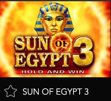 Sun of Egypt 3
