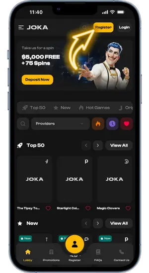 JokaRoom official website home page